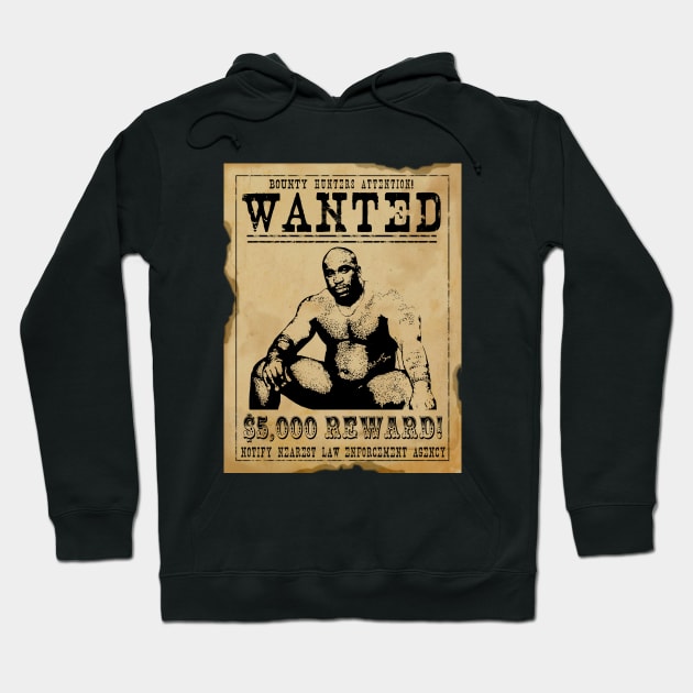 Barry Wood Wanted Poster Hoodie by giovanniiiii